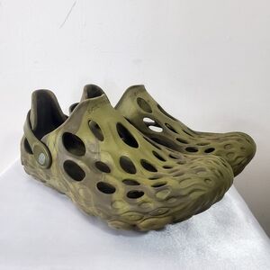 Merrell Men's Hydro Moc Sandals slip on watershoes Olive Drab size 11